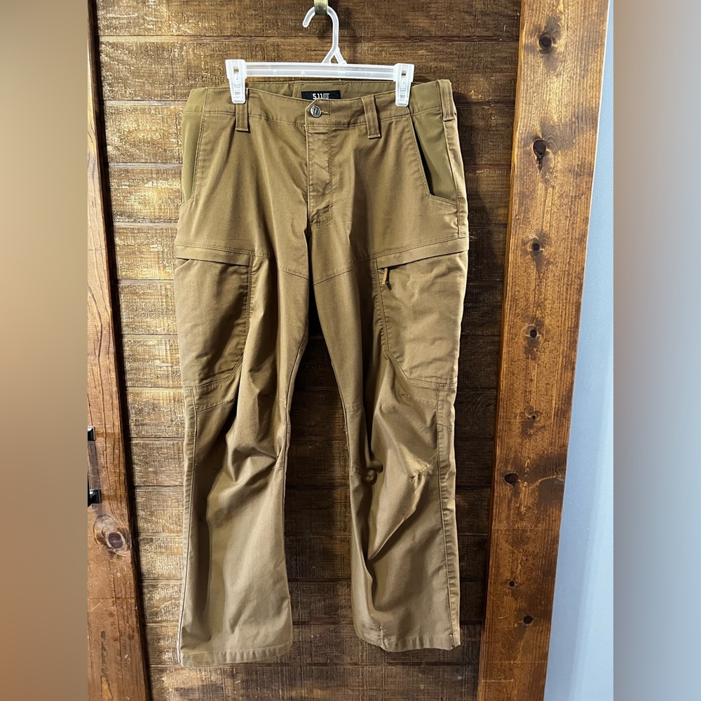 5.11 Tactical Men's Brown Cargo Pants